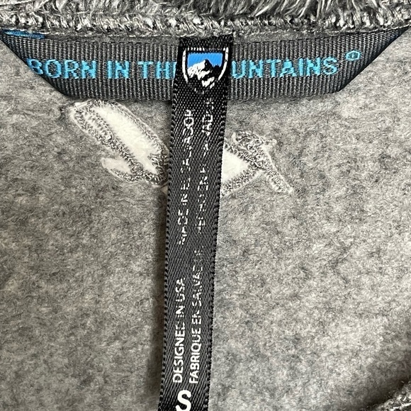 KUHL jacket fleece long casual “Highlander long” women’s small gray - Picture 7 of 9